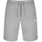 Nike Branded Swoosh Logo Grey Shorts S