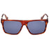 BMW Red Havana Framed Blue Lensed Sunglasses BW0040-HV