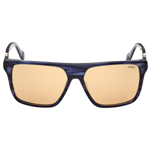 BMW Blue Frame Roveix Lensed Sunglasses BW0040-H 92J