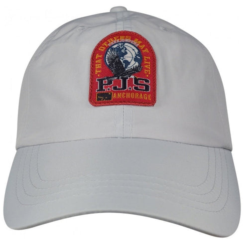 Parajumpers Patch Logo Lead Grey Cap Bravo Cap 0255