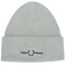 Fred Perry Graphic Logo Silver Blue Beanie C4114 959