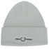 Fred Perry Graphic Logo Silver Blue Beanie C4114 959
