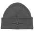 Fred Perry Graphic Logo Gunmetal Grey Beanie C4114 G85