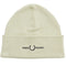 Fred Perry Graphic Logo Light Oyster Cream Beanie