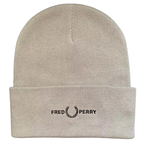 Fred Perry C4114 R41 Lime Stone Beanie Mens One Size
