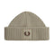 Fred Perry C6151 U84 Warm Grey Beanie Mens One Size
