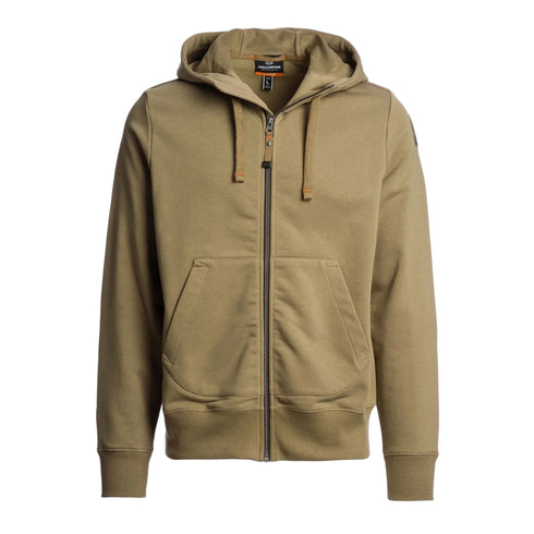 Parajumpers Charlie Easy Earth Green Zip-Up Hoodie L