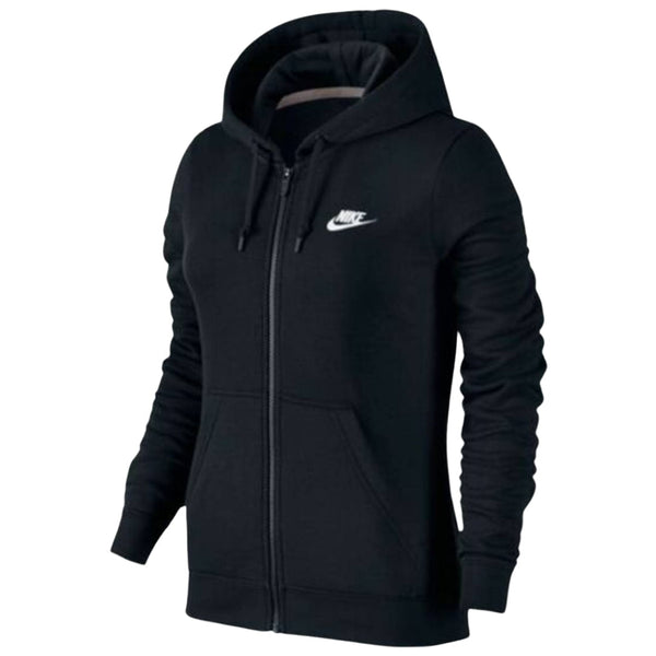 Nike CI1148 010 Black Zip Up Hoodie Womens S