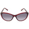 Calvin Klein Burgundy Framed Grey Gradient Lensed Sunglasses CK19560S 605