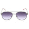 Calvin Klein Purple Gradient Lens Gunmetal Dark Silver Sunglasses CK20120 008