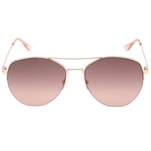 Calvin Klein Rose Gold Sunglasses One Size
