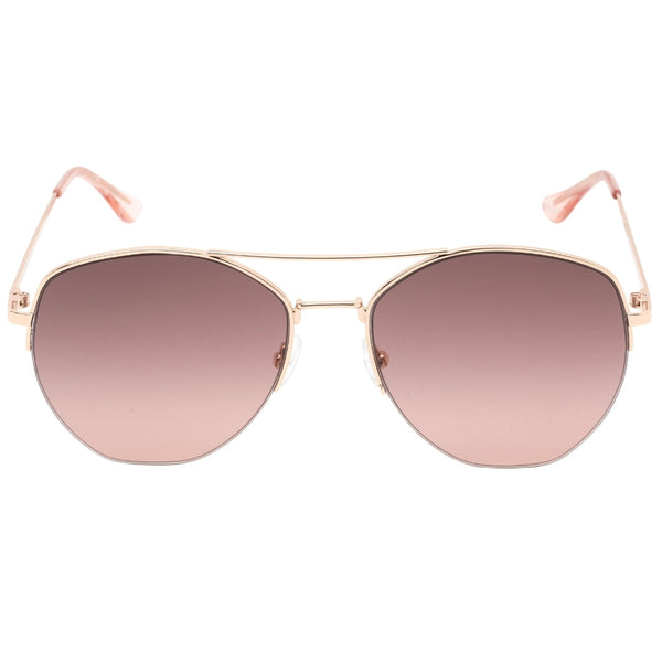 Calvin Klein Rose Gold Sunglasses One Size