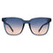 Calvin Klein Crystal Navy Frame Navy Peach Gradient Lensed Sunglasses CK20519S 410