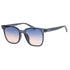 Calvin Klein Crystal Navy Frame Navy Peach Gradient Lensed Sunglasses CK20519S 410