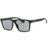 Calvin Klein Solid Smoke Lens Matte Cargo Black Sunglasses One Size