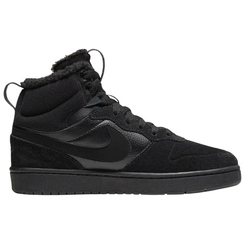Nike Cq4023 001 001 Black Trainer Court Borough Mid 2 Boot Bg UK 4