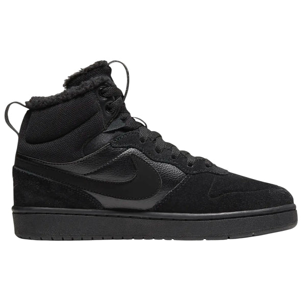 Nike Cq4023 001 001 Black Trainer Court Borough Mid 2 Boot Bg UK 4