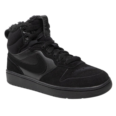 Nike Cq4023 001 001 Black Trainer Court Borough Mid 2 Boot Bg UK 4