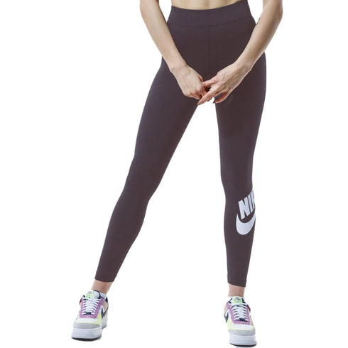 Nike Cz8528 237 Dark Brown Leggings Women XS