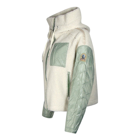 Parajumpers Charlene Moonbeam Nile Fleece White Jacket S