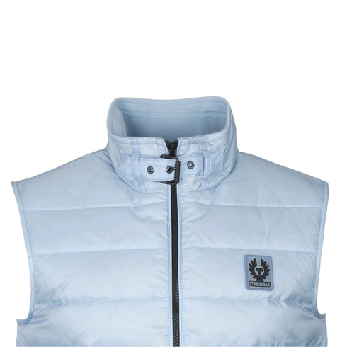 Belstaff Circuit Sky Blue Gilet Down Jacket S