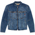 Diesel Back Logo Blue Over Denim Jacket M