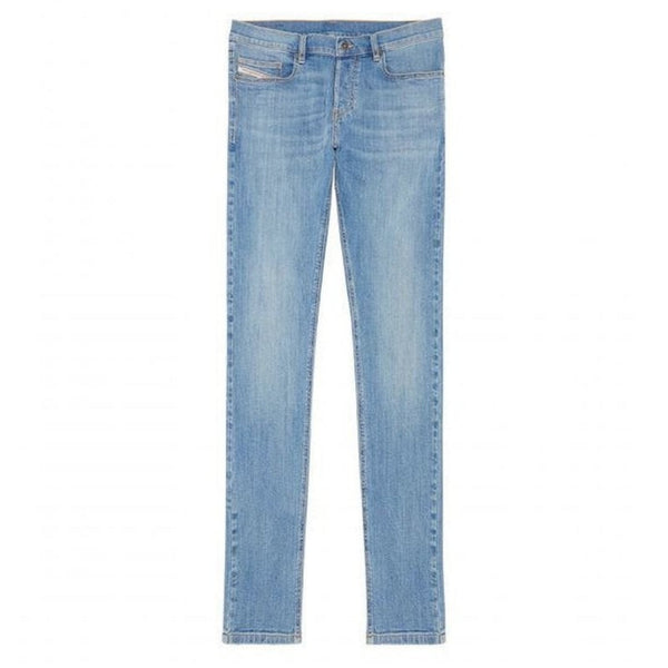 Diesel D-Luster Plain Light Blue Washed Jeans W28 L32 / 32L