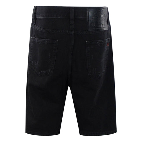 Diesel D-Strukt-Short Black Cotton Shorts W32