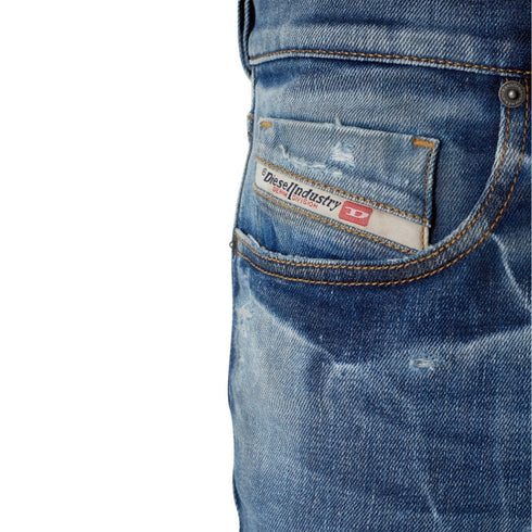Diesel D-Strukt Distressed Blue Jeans W28 L30 / 30L