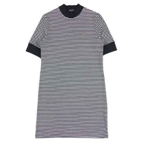Fred Perry Navy Blue Stripped Snow White Dress XS