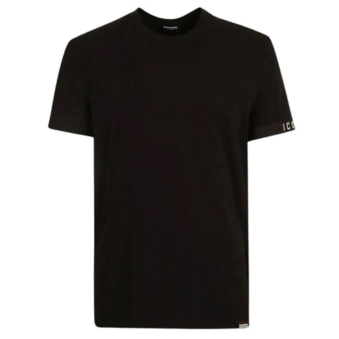 Dsquared2 Icon Logo Black T Shirt