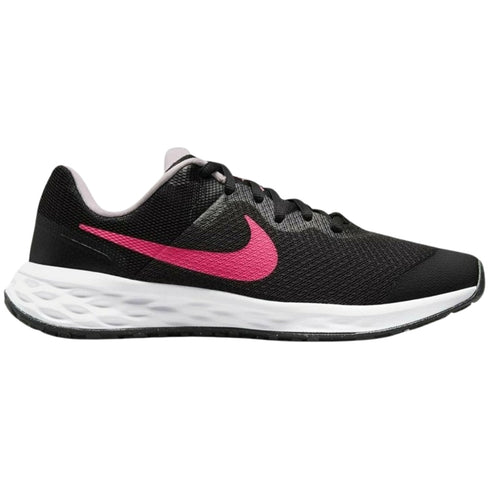 Nike Dd1096 007 007 Black/Pink Trainer Nike Revolution 6 Nn (Gs) UK 3