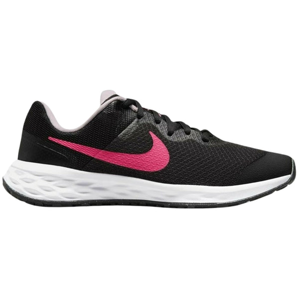 Nike Dd1096 007 007 Black/Pink Trainer Nike Revolution 6 Nn (Gs) UK 3