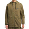 Nike Dd5284 222 Khaki Green Hooded Zip Top Mens XS