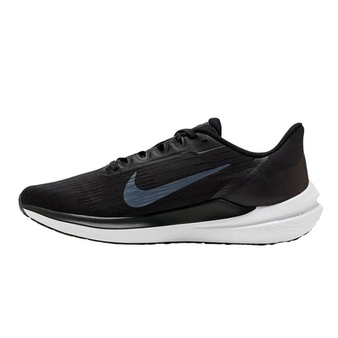 NIKE DD6203 001 Nike Air Windflo 9 BLACK/WHITE/GREY TRAINER MENS UK 6.5