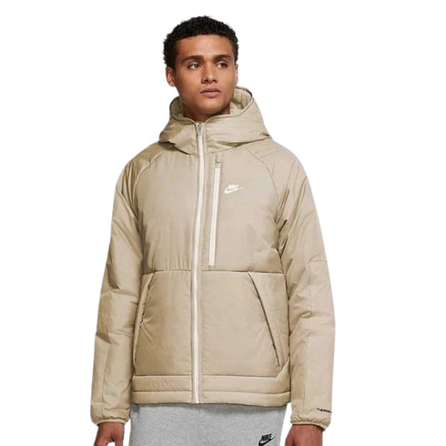 NIKE DD6857 206 LIGHT BROWN/WHITE JACKET MENS XS