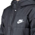 Nike Large Swoosh Logo Black Puffer Jacket L