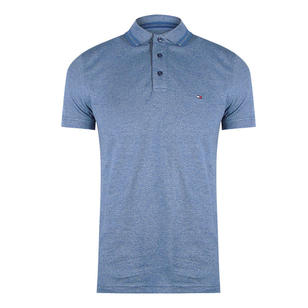 Tommy Hilfiger 4500586853 Faded Indigowhite Polo Shirt Mens
