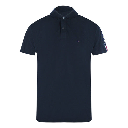 Tommy Hilfiger 4500586529 Navy Polo Shirt Mens