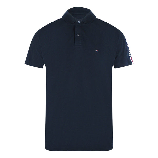 Tommy Hilfiger 4500586529 Navy Polo Shirt Mens