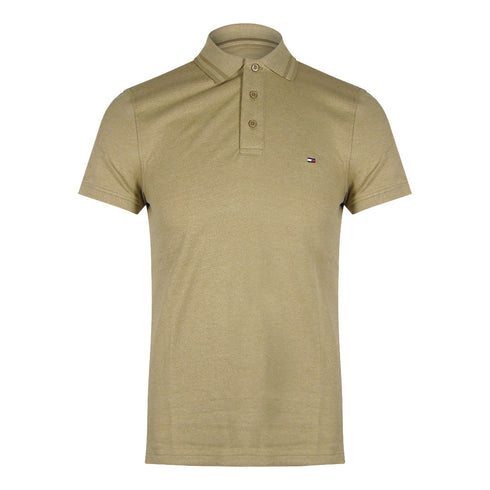 Tommy Hilfiger 4500586853 Dark Dunewhite Polo Shirt Mens