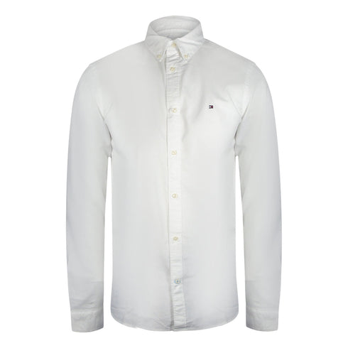 Tommy Hilfiger 4500558891 Classic White Oxford Shirt Mens