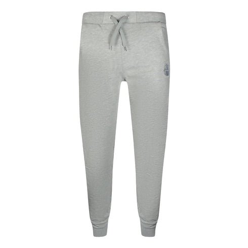 Aquascutium Iconic Crest Crewnecket St001 11 Grey Creckneck And Track Pants Set Male