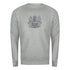 Aquascutium Iconic Crest Crewnecket St001 11 Grey Creckneck And Track Pants Set Male