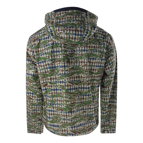 Aquascutum Active Hooded Stretch Windbreaker Camo Club Check Aa_B005_Jk012_29 Mens