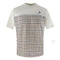 Aquascutum Active Insert Piping T Shirt Old White Aa_B005_Ts013_02 Mens