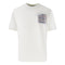 Aquascutum Active Club Check Pocket T Shirt Old White Aa_B005_Ts007_02 Mens