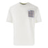 Aquascutum Active Club Check Pocket T Shirt Old White Aa_B005_Ts007_02 Mens