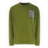 Aquascutum Active Iconic Pocket Crewneck Army Green Aa_B005_Sw008_06 Mens