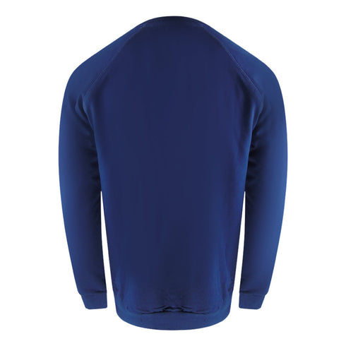 Aquascutum Small Iconic Crest Navy Blue Crew Neck Tracksuit Set